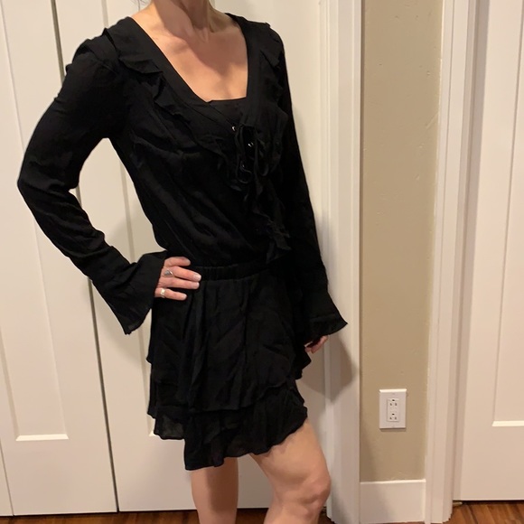 Honey Punch Black Dress - Picture 5 of 10